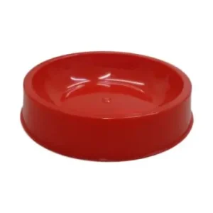 Comedero Redondo para Gato color Rojo
