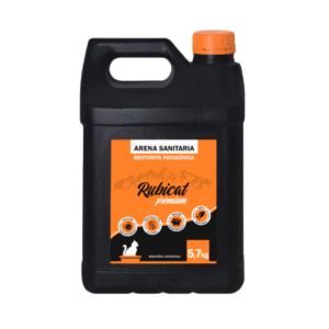 Piedras Sanitarias Rubicat Premium Bentonita Patagonica 5,7kg
