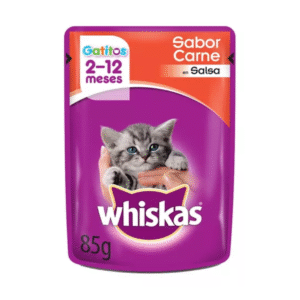 Pouch Whiskas Gatitos Carne